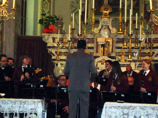 Diano S. Pietro: sabato 26, concerto della Banda musicale 'Città di Diano Marina' in onore di S. Cecilia