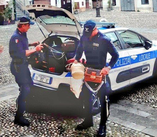 Blitz contro il commercio abusivo in centro a Sanremo: fuggi fuggi tra la folla e merce falsa sequestrata (Foto)