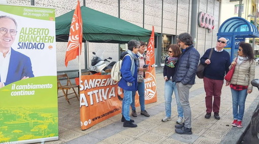 Elezioni Amministrative Sanremo: domani e domenica il banchetto di Sanremo Attiva Elezioni Amministrative Sanremo: domani e domenica il banchetto di Sanremo Attiva