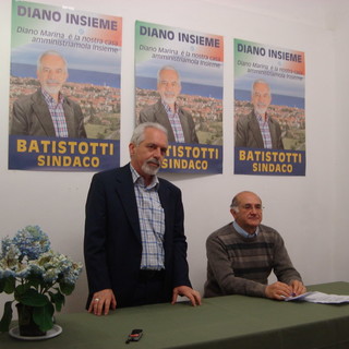 Diano Marina: domani sera Claudio Burlando a sostegno di Fiorenzo Batistotti
