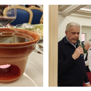 Bordighera, all'hotel Parigi il trentennale della bagna caoda della famiglia Sattanino (Foto e video)