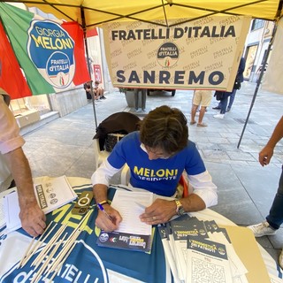 Sanremo, domenica banchetto informativo di FdI su “Pari opportunità Pari libertà” Sanremo, domenica banchetto informativo di FdI su “Pari opportunità Pari libertà”