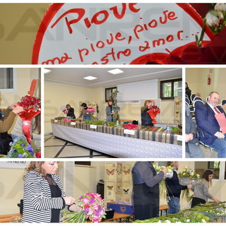 Sanremo: alla Villa Ormond si sceglie chi parteciperà al team che produrrà i bouquet per il Festival 2017 (Foto e Video)