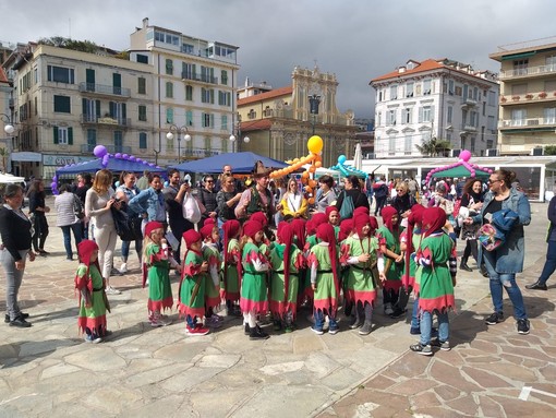Elezioni Amministrative Sanremo: momento di aggregazione in piazza Colombo per i bambini