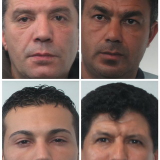 I quattro arrestati