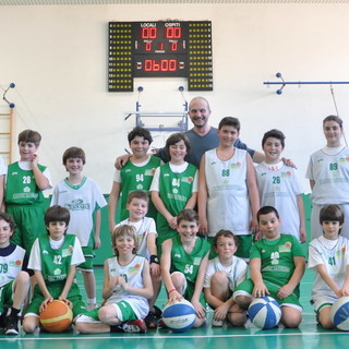 Terminato per il Bvc Sanremo il campionato di Minibasket
