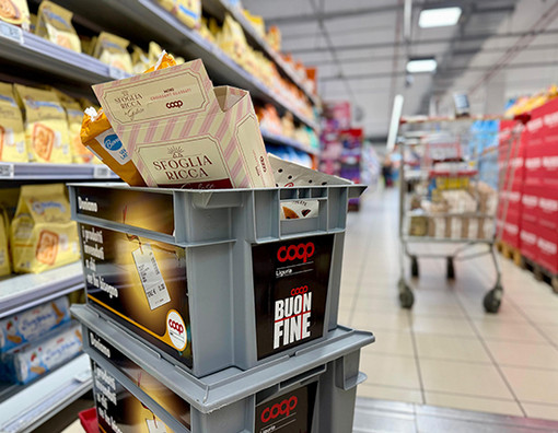 Coop Liguria, vent’anni di “Buon Fine”: donati nel 2025 oltre 1,2 milioni di euro in prodotti alle associazioni