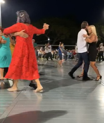 La pista da ballo a Poggio