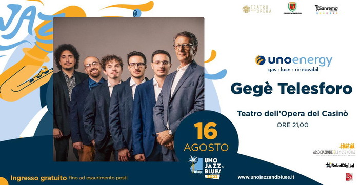 Sanremo: le atmosfere degli anni cinquanta al Teatro dell'Opera con 'Big Mama' e Gegè Telesforo Sanremo: le atmosfere degli anni cinquanta al Teatro dell'Opera con 'Big Mama' e Gegè Telesforo
