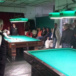 Biliardo: è iniziata ieri sera la gara Provinciale presso il bar Kristal di Ventimiglia