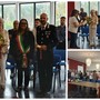 Sventa ripetuti tentativi di truffa, Bordighera consegna una targa a Gabriella Allara (Foto) Sventa ripetuti tentativi di truffa, Bordighera consegna una targa a Gabriella Allara (Foto)