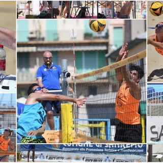 Sanremo: è scattato questa mattina il 18° Festival nazionale del beach volley, lo spettacolo in spiaggia (Foto)