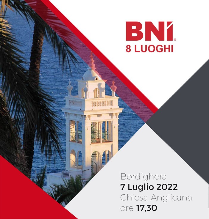 La rete BNI Business Network International arriva a Bordighera, giovedì il primo incontro