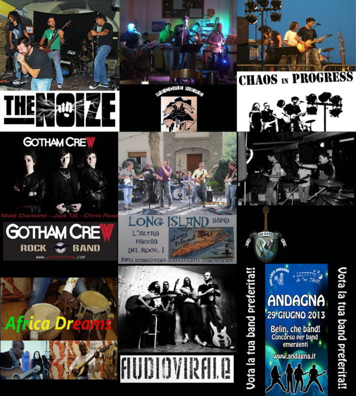 Andagna: grande attesa per il concorso Belin che Band novità dell’estate 2013 Andagna: grande attesa per il concorso Belin che Band novità dell’estate 2013