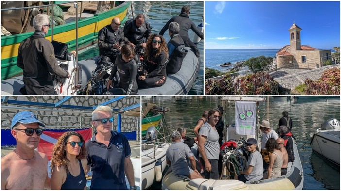 Con la prima immersione salpa Bordighera Blu Park, obiettivo? L'Area di Tutela Marina di Sant'Ampelio