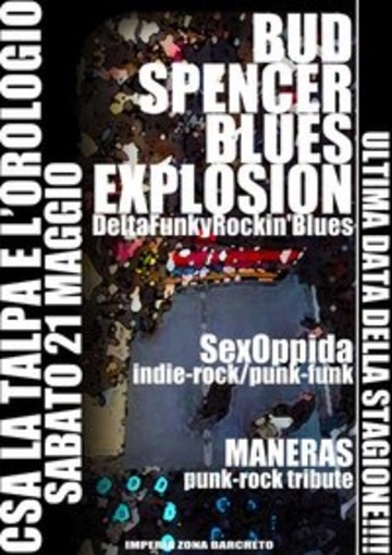 Imperia: sabato 22, i Bud Spencer Blues Explosion sul palco del C.S. 'La Talpa e l'Orologio'