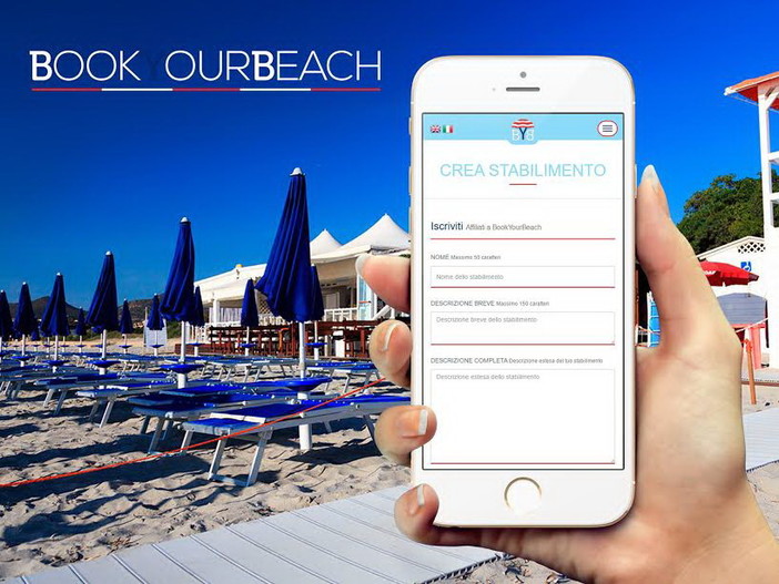Dedicato ai Balnerari: con Book Your Beach è più facile individuare il vostro stabilimento balneare e far prenotare alla clientela i vostri servizi Dedicato ai Balnerari: con Book Your Beach è più facile individuare il vostro stabilimento balneare e far prenotare alla clientela i vostri servizi