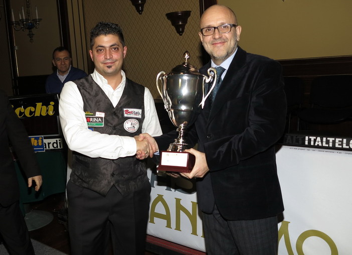 Andrea Quarta ‘il cannibale’ ha vinto la terza prova del circuito nazionale ‘Btp Casinò Sanremo’