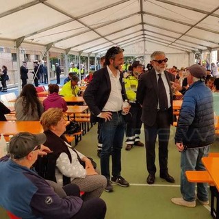 Bomba Day a Taggia: il Prefetto tra gli evacuati, "Persone accolte in maniera affettuosa"