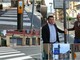 Vallecrosia, nuovi attraversamenti pedonali luminosi sull'Aurelia. Biasi e Fazzari: "Sistema per garantire sicurezza ai pedoni" (Foto e video)