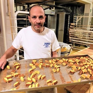 Marco Lia, mastro fornaio del "Panificio Fratelli Lia" di Camporosso