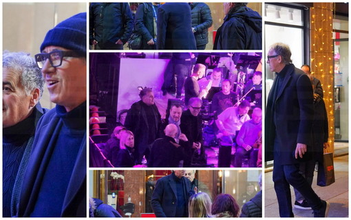 Festival di Sanremo 2024: primo saluto del Sindaco e dell'Assessore ad Amadeus, incontro all'Ariston (Foto)