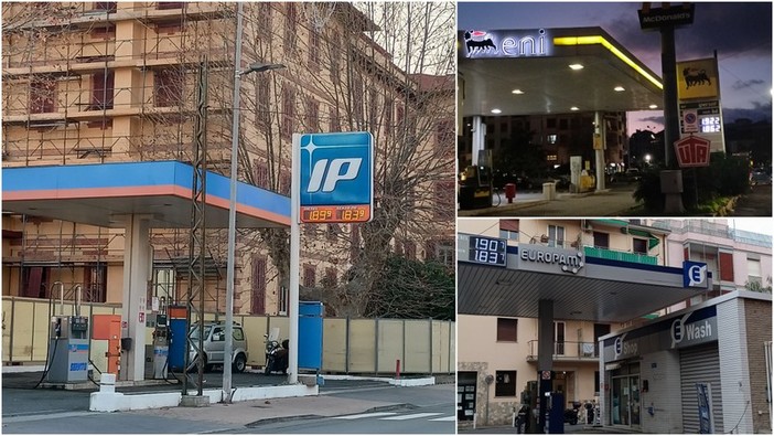 Caro carburanti, prezzi alle stelle nell'estremo Ponente ligure: benzina e diesel sulla soglia dei 2 euro al litro (Foto e video) Caro carburanti, prezzi alle stelle nell'estremo Ponente ligure: benzina e diesel sulla soglia dei 2 euro al litro (Foto e video)