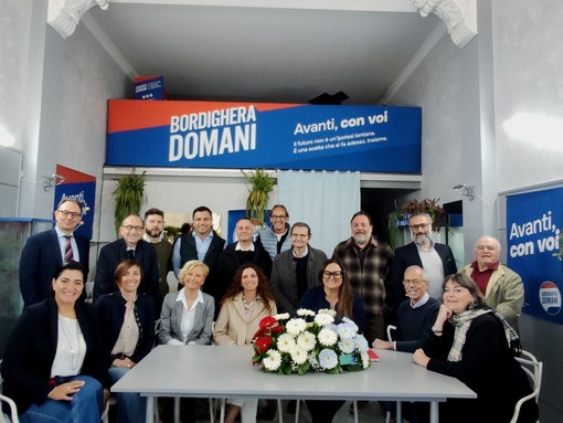 E' una donna il candidato sindaco della lista civica “Bordighera Domani”: Marzia Baldassarre (Foto e video)