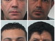 I quattro arrestati I quattro arrestati