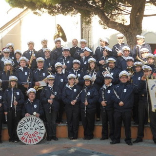 La banda musicale di Diano Marina a San Bartolomeo (frazione Chiappa) per la festa di San Giacomo