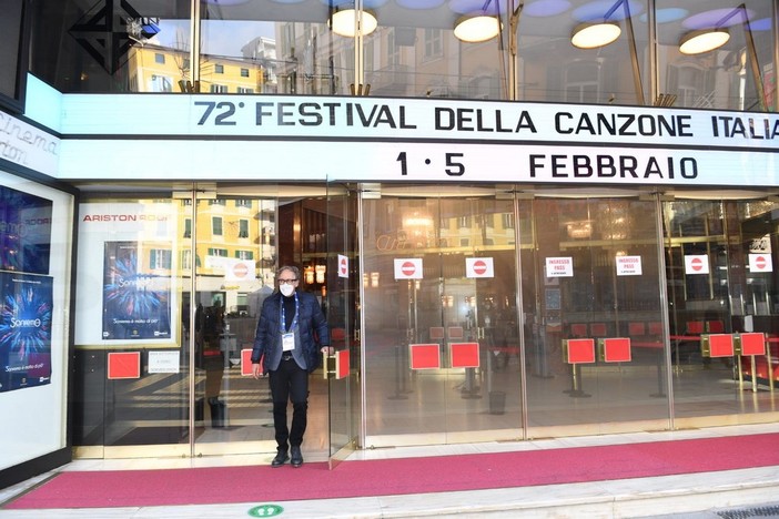 Festival di Sanremo 2022: primo 'contatto' del Sindaco con l'Ariston e con Amadeus, stamattina l'incontro (Foto)
