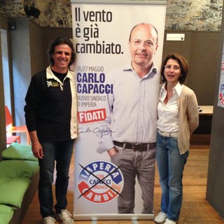 Imperia: l'intervista "doppia" ai candidati Enrica Fresia e Fulvio Balestra (Imperia Cambia) per Capacci sindaco Imperia: l'intervista "doppia" ai candidati Enrica Fresia e Fulvio Balestra (Imperia Cambia) per Capacci sindaco