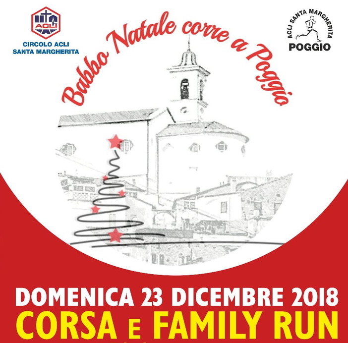 Sanremo: torna domenica prossima con la terza edizione ‘Babbo Natale corre a Poggio’ Sanremo: torna domenica prossima con la terza edizione ‘Babbo Natale corre a Poggio’