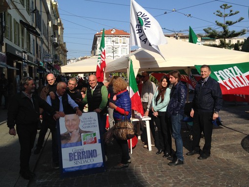Sanremo: domani gazebo di Forza Italia in via Escoffier Sanremo: domani gazebo di Forza Italia in via Escoffier