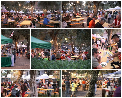 Bordighera: grande successo ieri sera ai Giardini Lowe per la prima serata di 'BEERinBO', stasera si ripete (Foto)