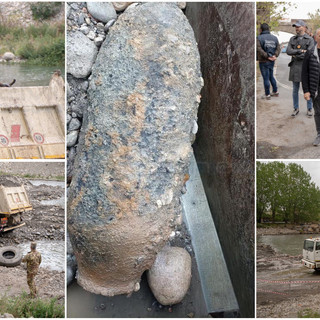 Bomba inesplosa della seconda guerra mondiale trovata tra Taggia e Riva Ligure