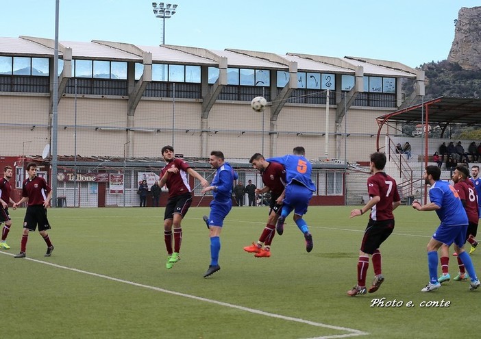 Vittoria del Bordighera Sant'Ampelio contro il Borghetto firmata Marafioti Vittoria del Bordighera Sant'Ampelio contro il Borghetto firmata Marafioti