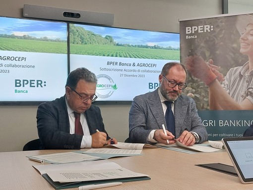 BPER Banca e Agrocepi insieme per l'agroalimentare italiano BPER Banca e Agrocepi insieme per l'agroalimentare italiano