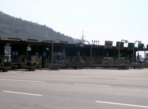 La barriera autostradale di Ventimiglia
