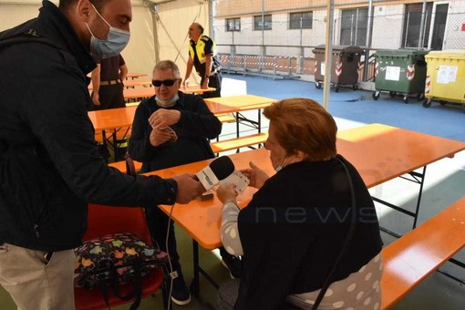 Taggia: gli sfollati al centro di accoglienza "Mai ci saremmo aspettati un'assistenza così, grazie a tutti" (Foto e Video)
