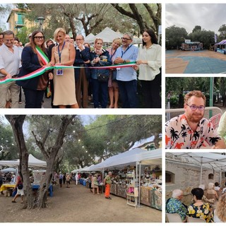 Quattro giorni dedicati ai libri e alla cultura nei giardini Lowe, al via Bordighera Book Festival (Foto e video)