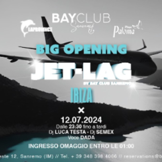 Torna il venerdì di Sanremo al Bay Club con l’inaugurazione di 'Jet Lag' Torna il venerdì di Sanremo al Bay Club con l’inaugurazione di 'Jet Lag'