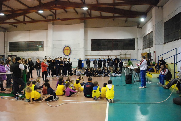 Imperia: grande festa di Natale del Team Schiavetti alla palestra dell'Istituto San Camillo