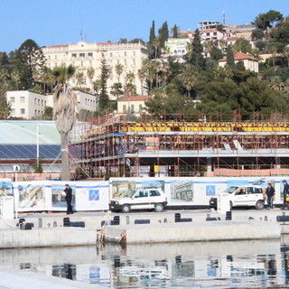 Imperia: blitz della Guardia Costiera e Arpal nel cantiere del Porto turistico. Effettuati controlli sul terreno dove sono stanno sorgendo le palazzine Imperia: blitz della Guardia Costiera e Arpal nel cantiere del Porto turistico. Effettuati controlli sul terreno dove sono stanno sorgendo le palazzine