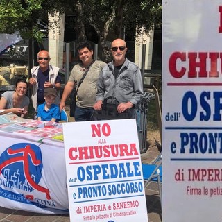 Petizione contro la chiusura degli ospedali di Imperia e Sanremo, sabato raccolta firme nella Città dei Fiori
