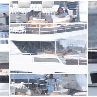 Estate da Vip in Costa Azzurra: Piersilvio Berlusconi e Silvia Toffanin in vacanza sul loro panfilo (Foto)