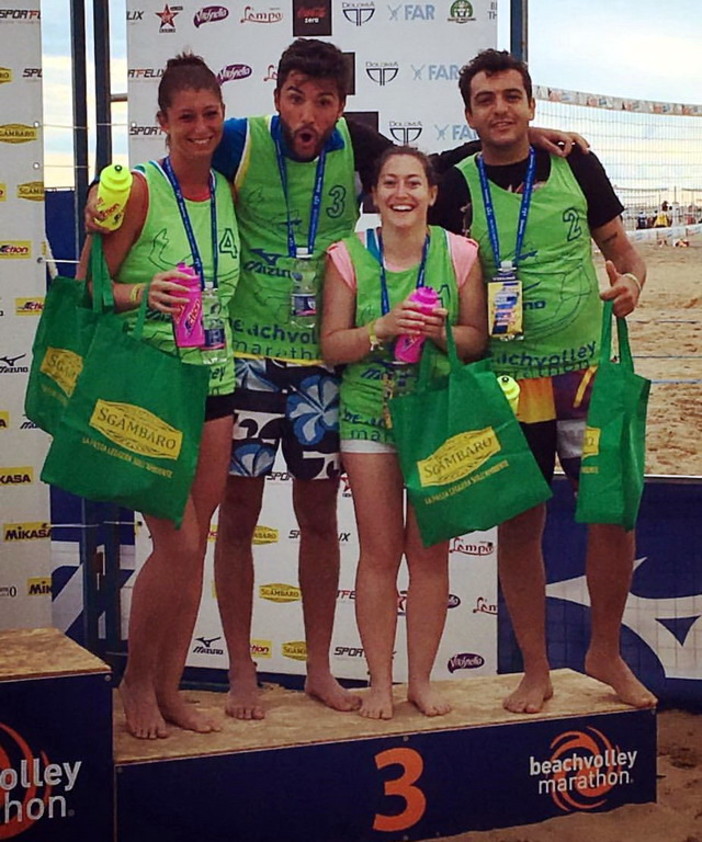 Anche gli atleti della nostra provincia al' Mizuno Beach Volley Marathon' disputato nel weekend a Bibione Anche gli atleti della nostra provincia al' Mizuno Beach Volley Marathon' disputato nel weekend a Bibione