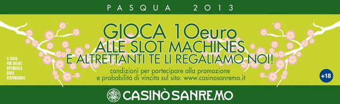 Due imperiesi vincono al Casinò di Sanremo: in totale si sono portati a casa quasi 34mila euro