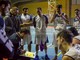 Un time out della partita Un time out della partita