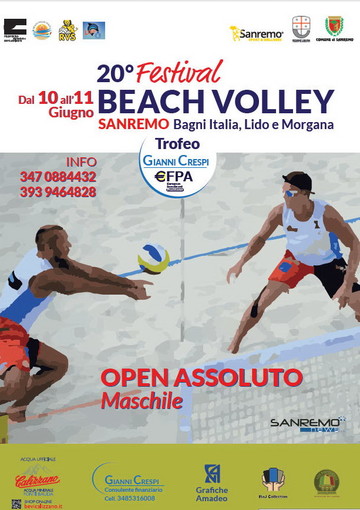 Beach volley: nel prossimo fine settimana torna il 'Festival nazionale' al Lido-Italia-Morgana